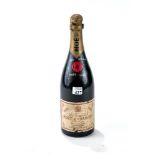 A BOTTLE OF 1945 MOET AND CHANDON CHAMPAGNE.