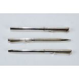 A HALLMARKED SILVER MAPPIN & WEBB FOUNTAIN PEN,