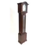 A late 20thC longcase clock. Approx. 71 1/2" high Please Note - we do not make reference to the