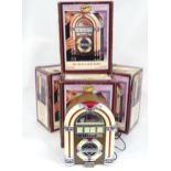 Four novelty Spirit of St Louis collector's edition jukebox radios (4) Please Note - we do not