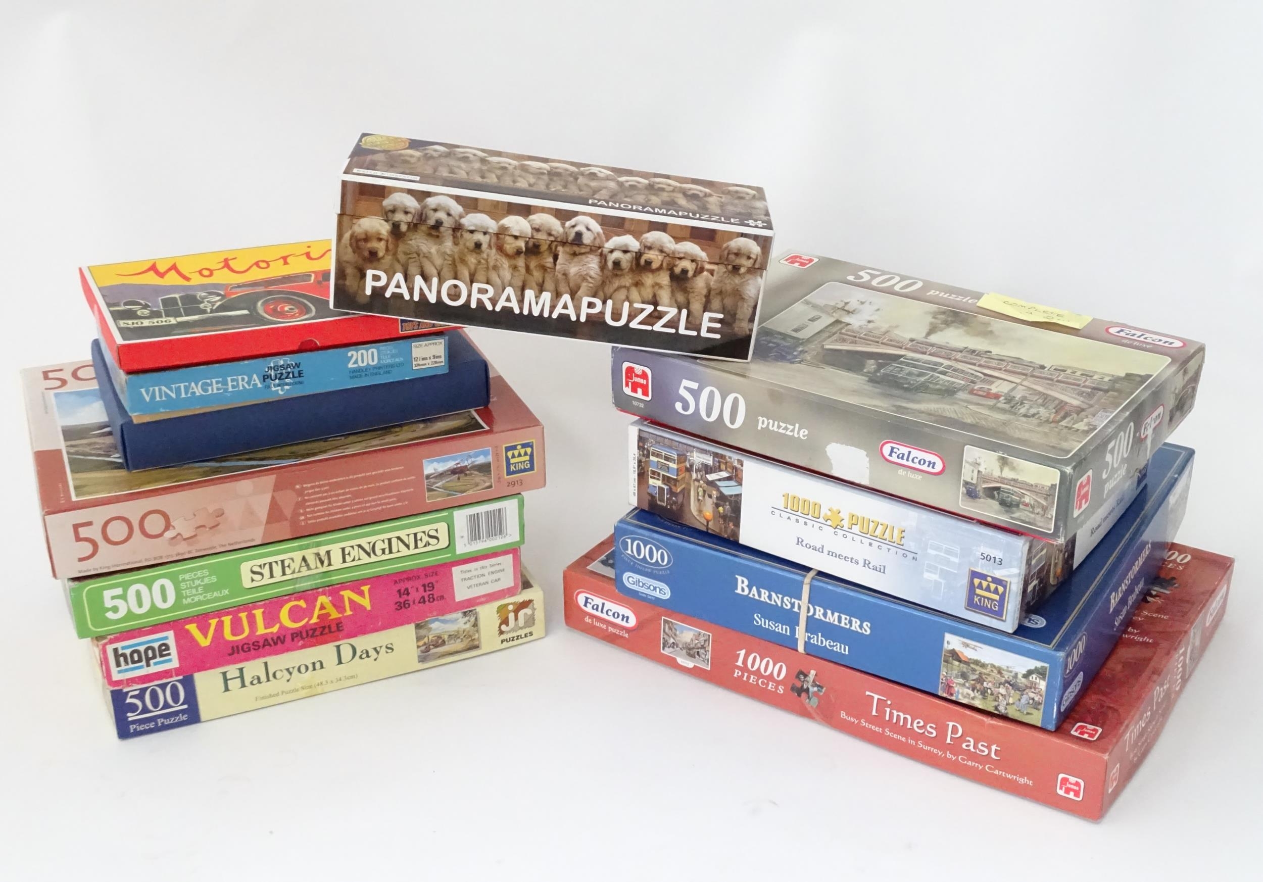 A quantity of assorted jigsaw puzzles Please Note - we do not make reference to the condition of