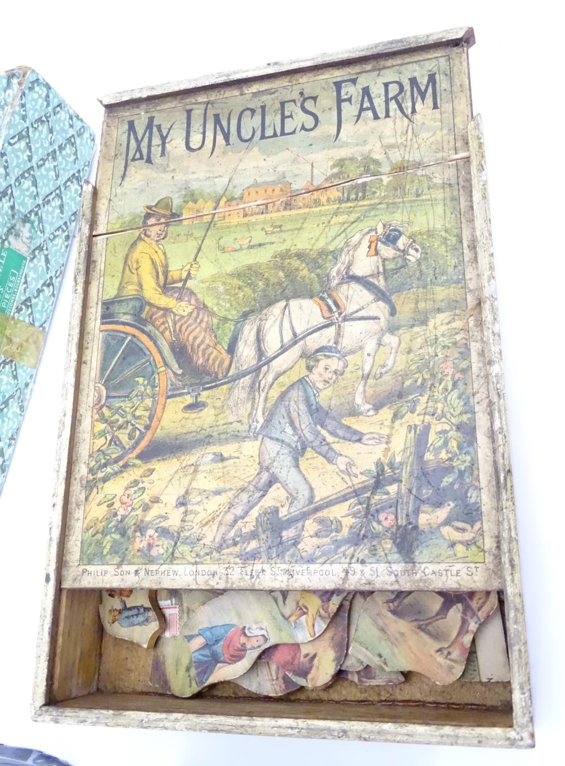 An assortment of early 20thC children's games, puzzles etc. Please Note - we do not make reference - Bild 3 aus 6