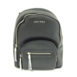 A small leather Jack Wills bag / backpack - new with tags Please Note - we do not make reference