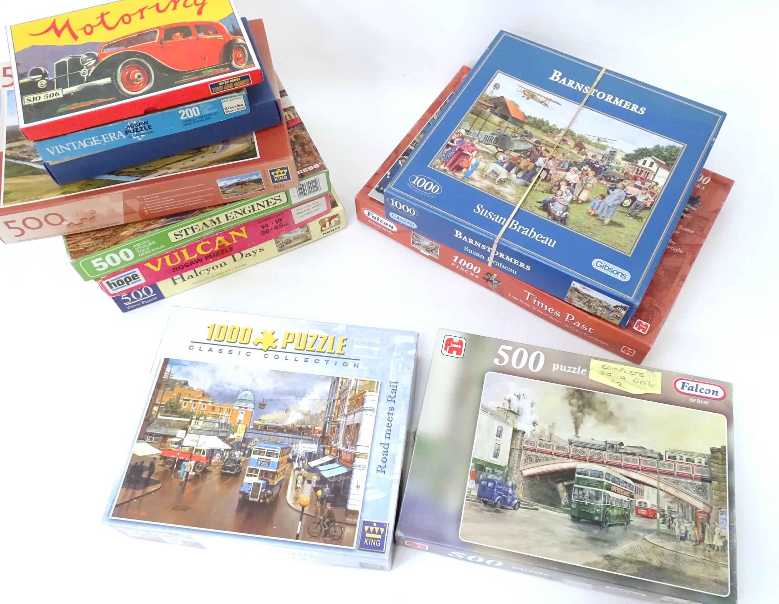 A quantity of assorted jigsaw puzzles Please Note - we do not make reference to the condition of - Bild 4 aus 5