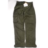 Sporting / Country pursuits: A pair of Laksen Kodiak hunting trousers in olive green, new with tags,