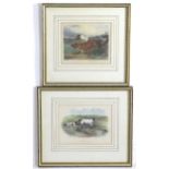H. Beckwith, 19th century, Hand coloured engravings, Gunner and Pilot, and Setter & Pointer in the