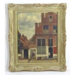 After Johannes Vermeer (1632-1875), 20th century, Colour print, The Little Street. Approx. 19 1/2" x
