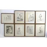 After James Gillray (1756-1815), Restrike engravings, Various satirical portraits / scenes
