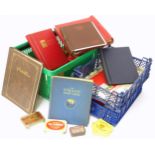 Postage stamps : Quantity of assorted stamps in albums and loose. Please Note - we do not make