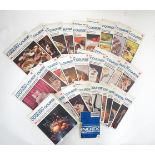 A quantity of Cordon Bleu cookery course magazines Please Note - we do not make reference to the