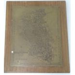 A map of Buckinghamshire after J Cary engraved on brass. Approx. 11" x 8 1/2" Please Note - we do