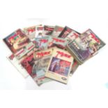 A quantity of 1940s issues of the weekly publication The Motor, each including numerous