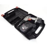 A cased Black and Decker HP122 hammer drill Please Note - we do not make reference to the