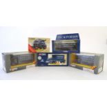 Toys: Five die cast scale model Corgi Classics Toys advertising Pickfords Removers & Storers,
