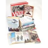 A quantity of books on the subjects of the First and Second World Wars, to include Somme Mud, For