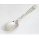 An old English pattern teaspoon hallmarked Sheffield 1919 maker Cooper Brothers & Sons Ltd. Approx 4