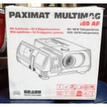 A Paximat Multimag projector, boxed Please Note - we do not make reference to the condition of