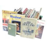 A quantity of assorted books to include The Pleasure of Antiques by J C Wardell-Yerburgh, A House in