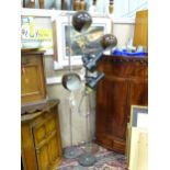 Three various standard lamps. Largest approx. 66" high (3) Please Note - we do not make reference to