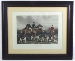 James Scott after Stephen Pearce (1819-1904), 19th century, Engraving, The Heythrop Hunt,