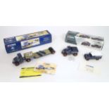 Toys: Three Corgi Classics die cast scale model haulage toy truck vehicles in Pickfords livery, to
