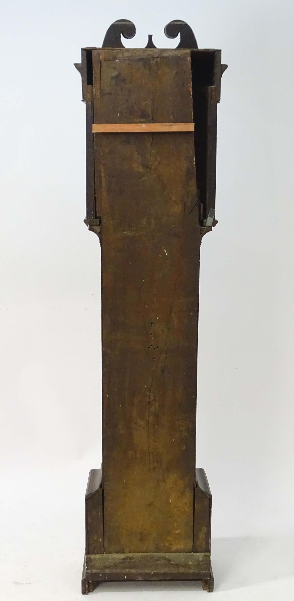 Northamptonshire Interest - W Whitmore, Northampton : An oak cased thirty hour long case clock - Image 8 of 11