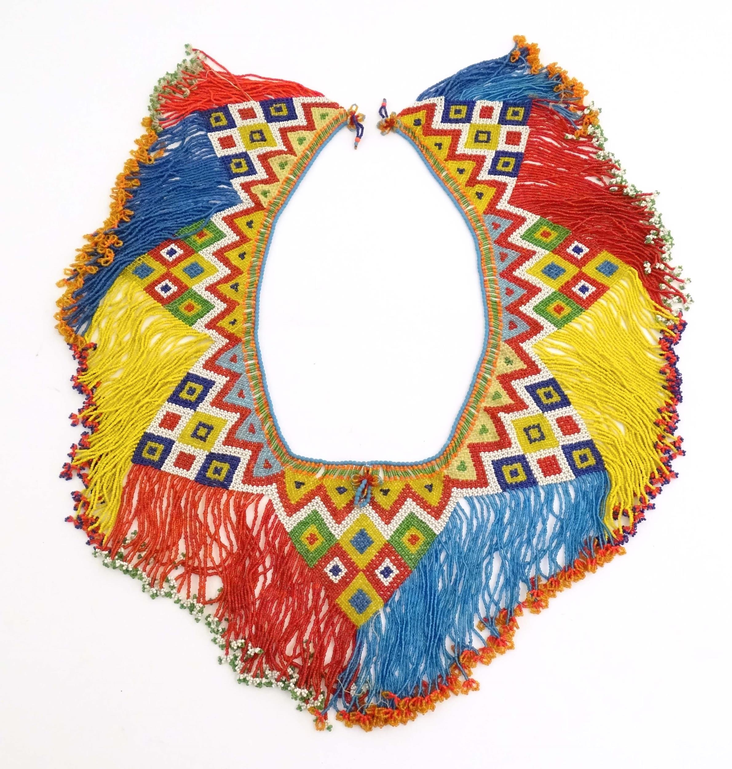 A quantity of Africa / Maasai beaded jewellery to include necklaces, bracelets, etc. Please Note - - Image 7 of 7