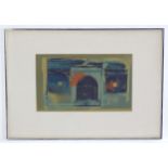 Indistinctly signed G. Salimi ?, 20th century, Artist's Proof, Zal's Cave. Signed, titled and