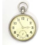 A World War 2 / WW2 / WWII / Second World War Observer's / Navigator's pocket watch, the reverse