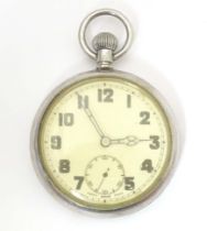 A World War 2 / WW2 / WWII / Second World War Observer's / Navigator's pocket watch, the reverse