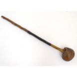 Ethnographic / Native / Tribal: An African knobkerrie throwing club. Approx. 24 1/2" long Please