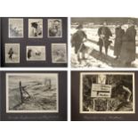 WW2 German Soldier's photo album. Militaria, WW2 / WWII / World War 2 / Second World War : the
