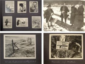 WW2 German Soldier's photo album. Militaria, WW2 / WWII / World War 2 / Second World War : the