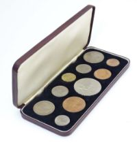 Coins: A 1953 Elizabeth II coronation specimen set, cased. Please Note - we do not make reference to