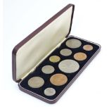 Coins: A 1953 Elizabeth II coronation specimen set, cased. Please Note - we do not make reference to