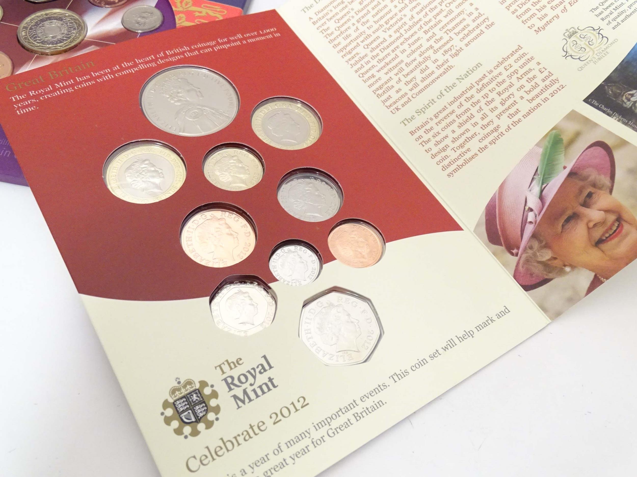 Coins: A quantity of proof coin sets to include 1977 silver jubilee crowns, one labelled Tristan - Image 9 of 13