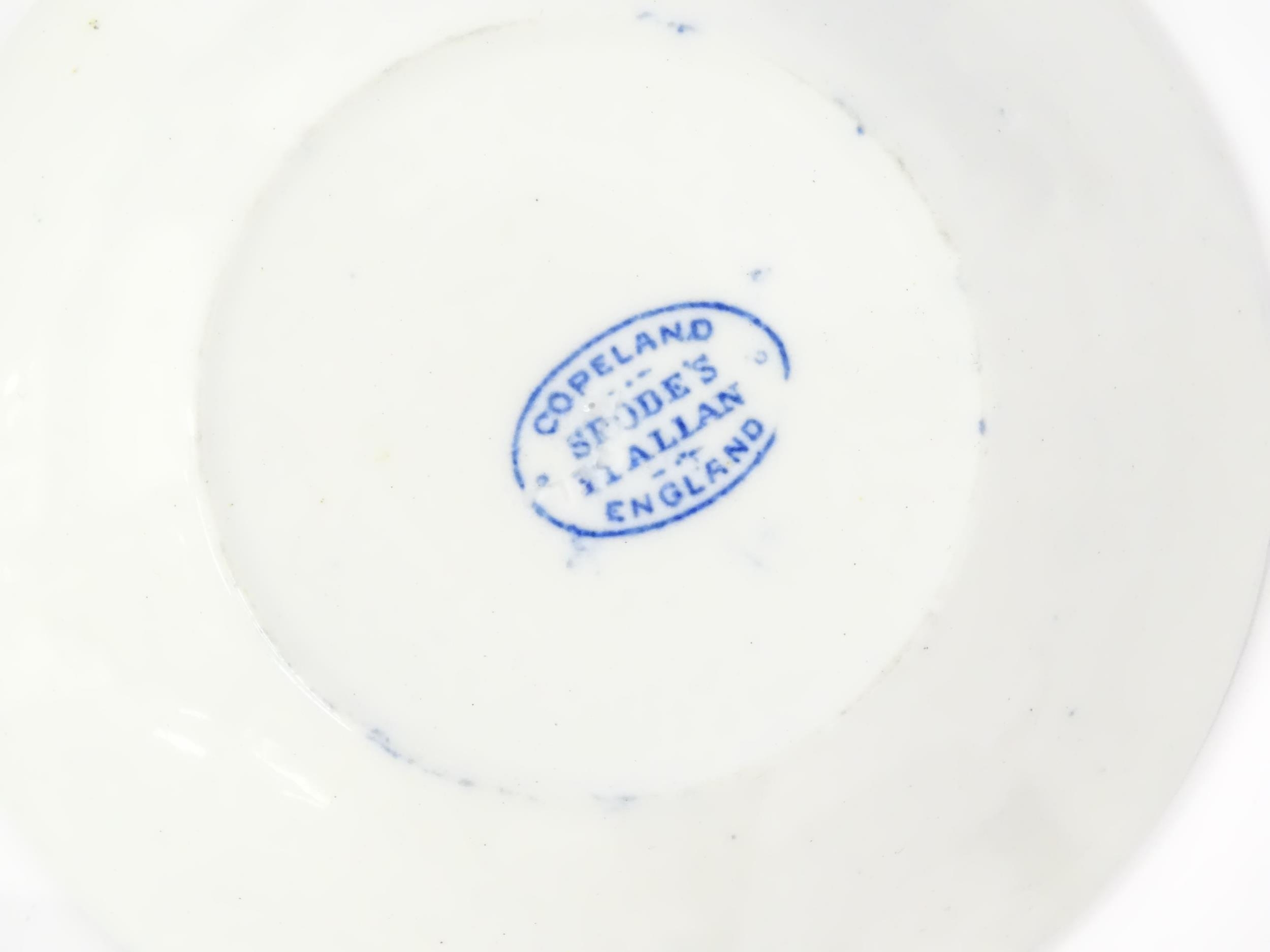 A quantity of blue and white Copeland Spode and Spode tea and dinner wares in the Italian pattern to - Bild 14 aus 29