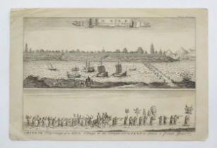 After Emmanuel Bowen (c.1693-1767), 18th century, engraving, Tunxo in the province of Peking -