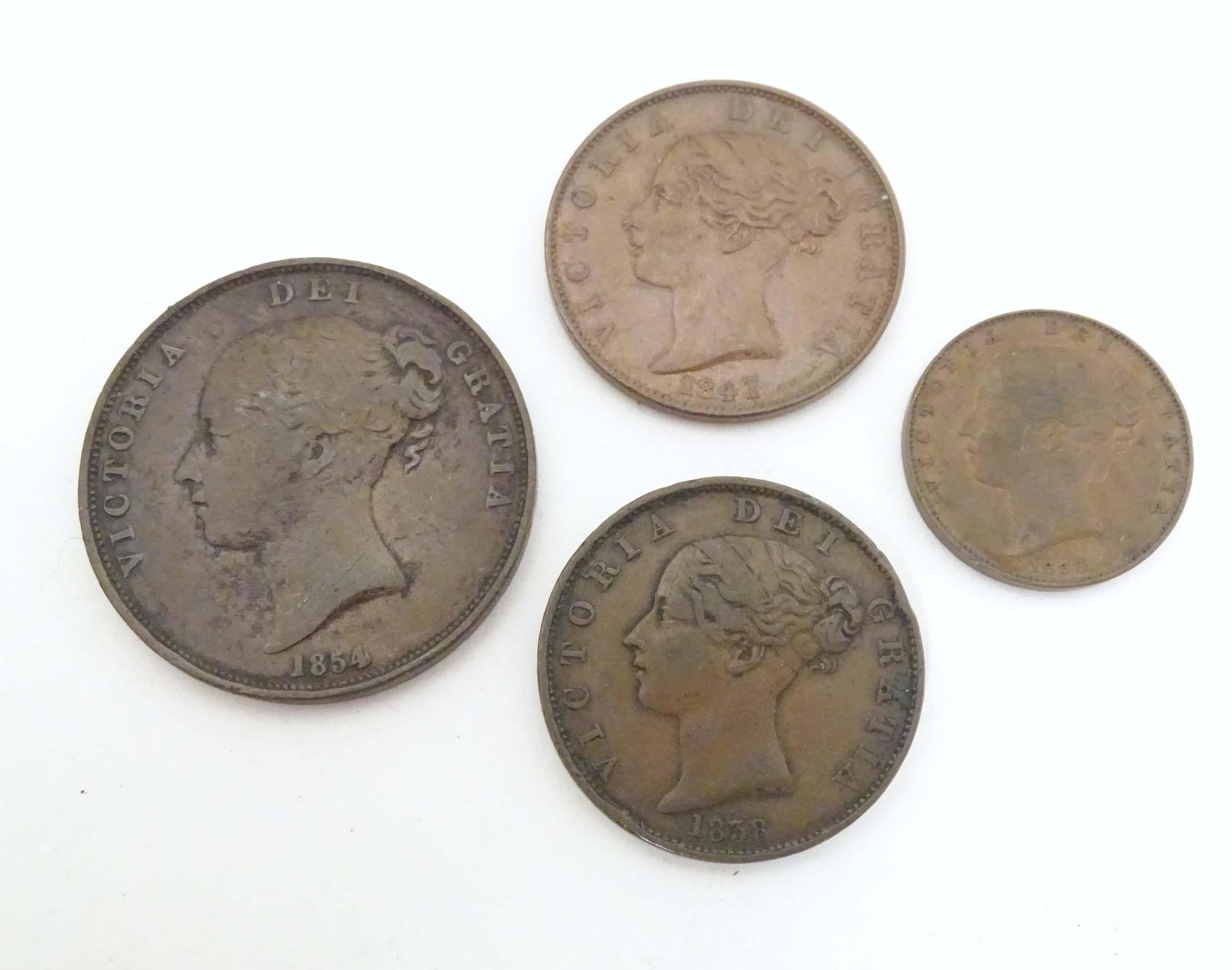 Coins: Assorted 18thC and later coins and tokens to include a Geo III 'Ceylon 1 half silver' 1815 - Image 2 of 13