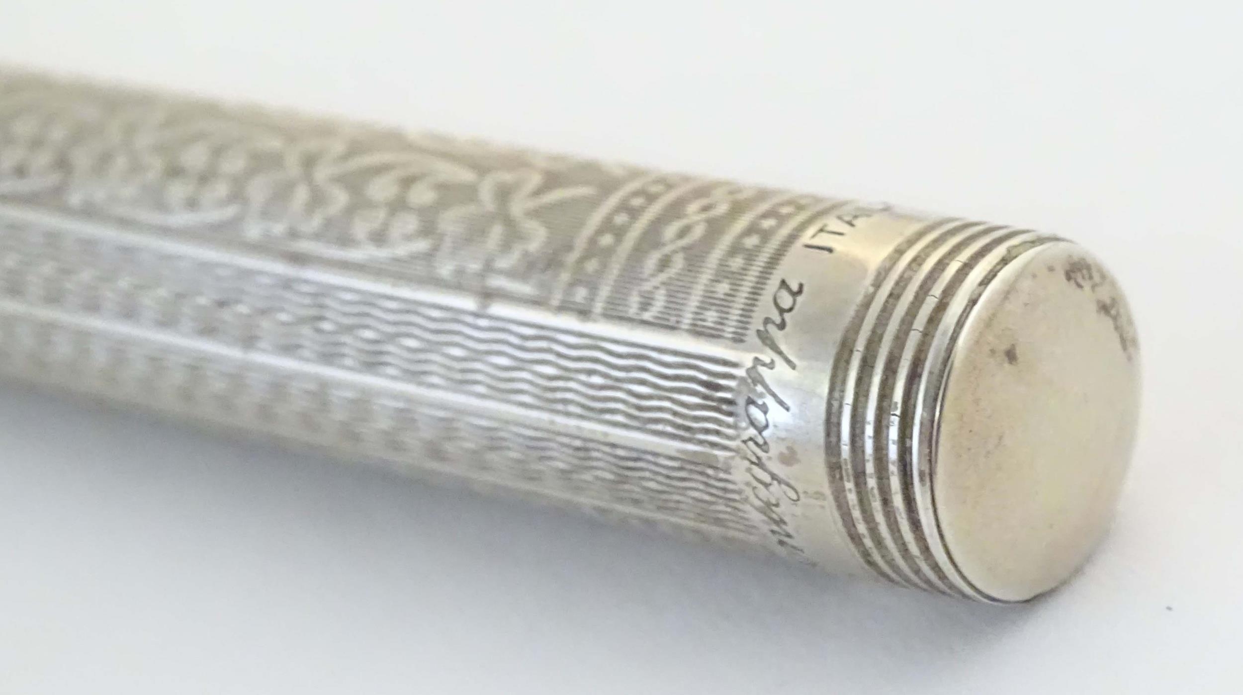 A Montegrappa .925 silver fountain pen, Roses Edition - House of Lancaster, number 362 of a - Image 16 of 18