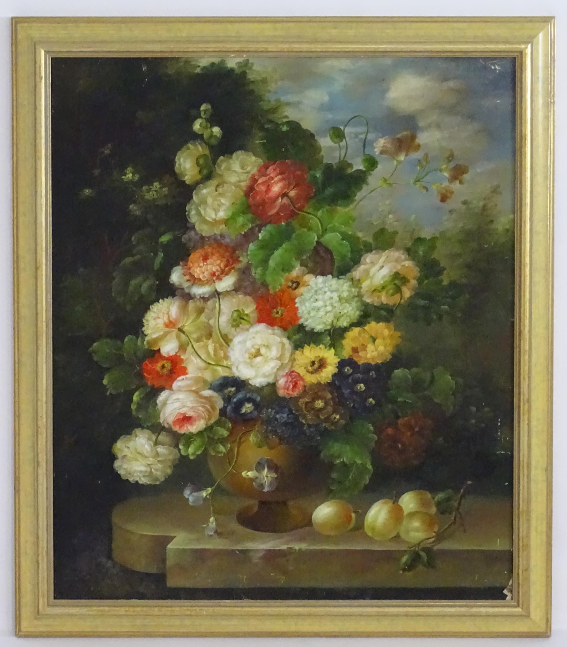 Manner of Emilio Greco, 20th century, Continental School, Oil on board, A still life study with