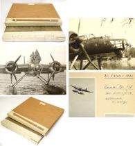 Luftwaffe pilots WW2 photo albums. Militaria, WW2 / WWII / Second World War / World War 2 photograph