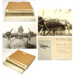 Luftwaffe pilots WW2 photo albums. Militaria, WW2 / WWII / Second World War / World War 2 photograph