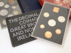 Coins: Assorted albums containing various Victorian and later coins, together with Elizabeth II