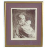 James Arden Grant (1887-1974), Limited edition print, Mother and Child. Signed, dated 1926 and