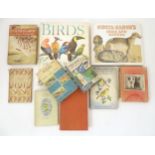 Books: Ten assorted books on the subject of nature titles to include Fishing on the Right Lines,