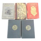 Books: Five assorted books comprising Little Lord Fauntleroy, by Frances Hodgson Burnett, 1901;