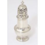 An 18thC silver sugar sifter maker possibly Samuel Smith III . Approx. 5" high Please Note - we do