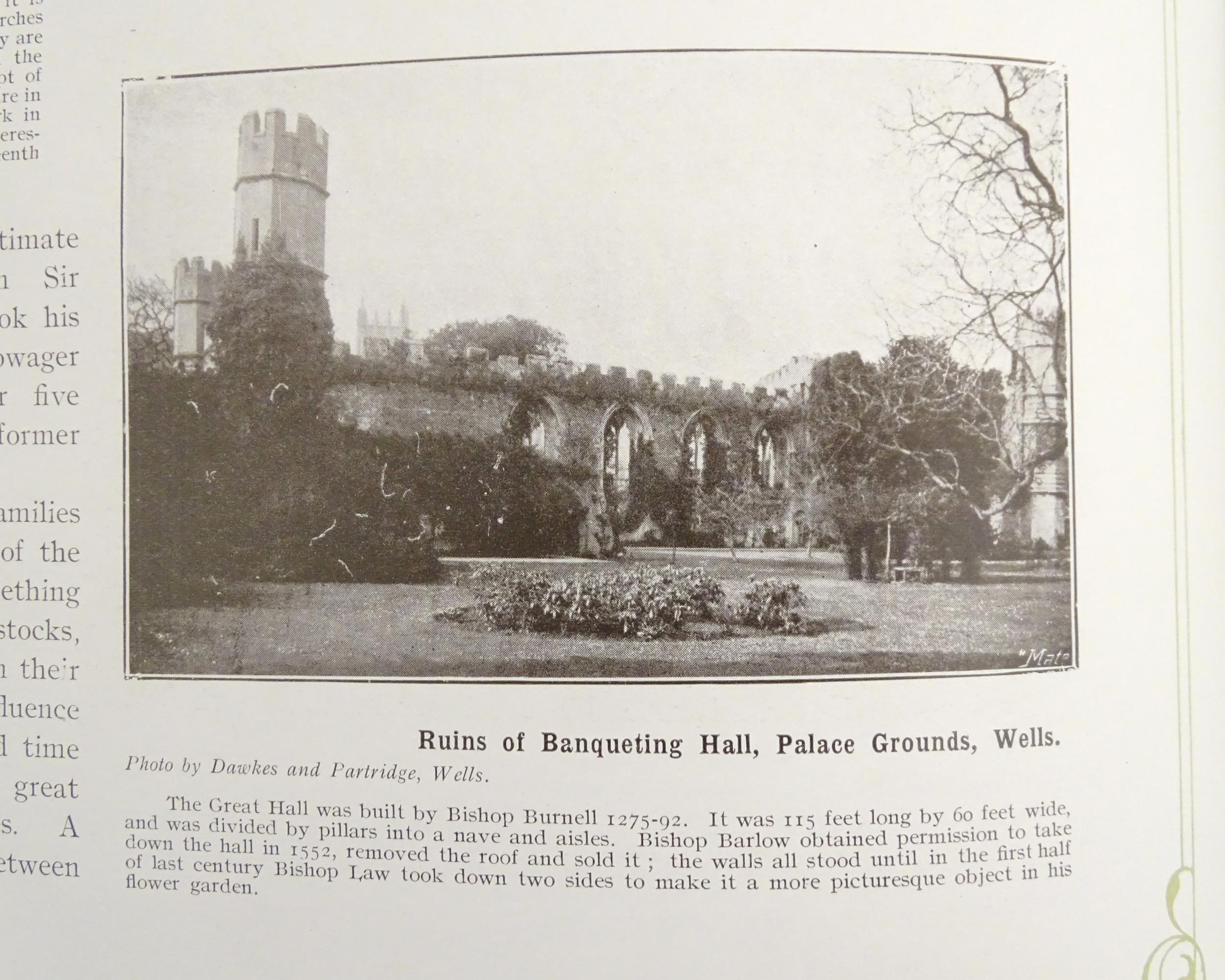 Book: Somerset - Historical, Descriptive, Biographical. Published by W. Mate & Sons Ltd., 1926 for - Image 10 of 11