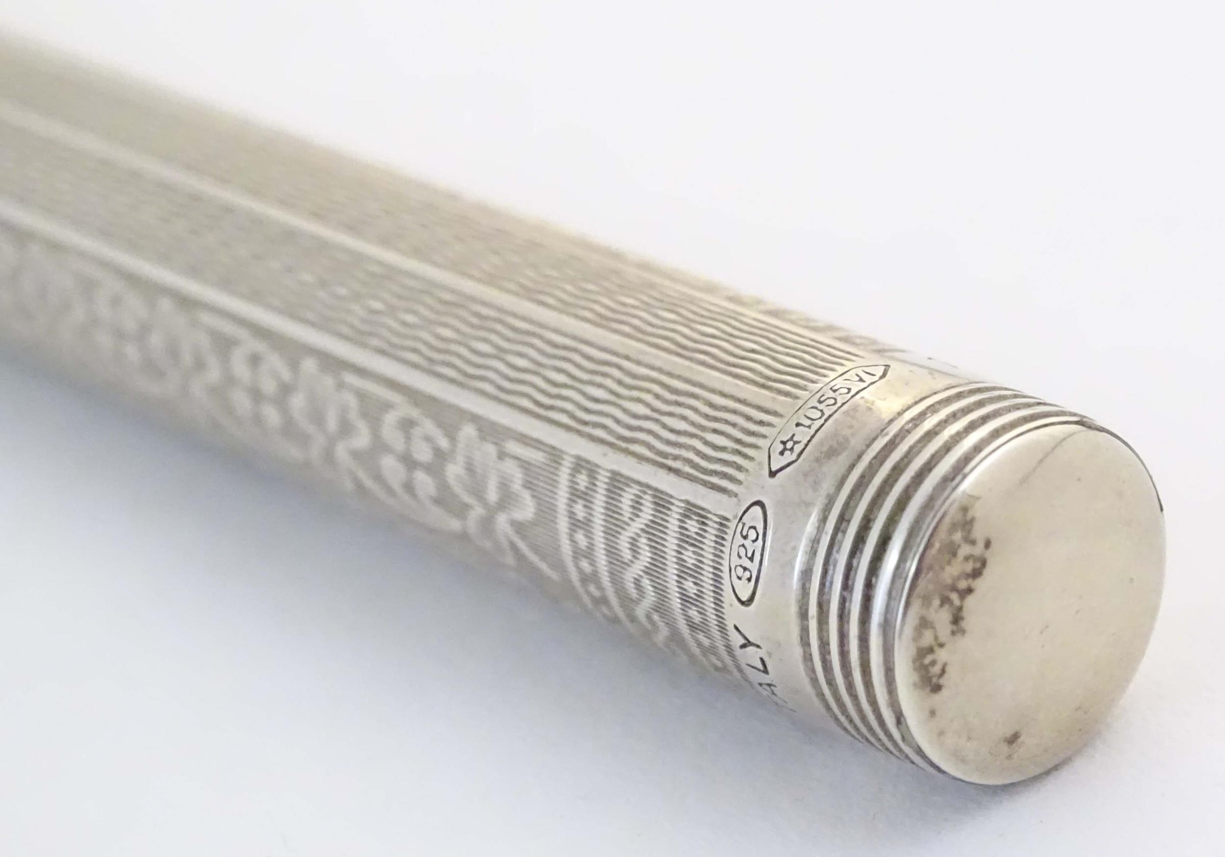 A Montegrappa .925 silver fountain pen, Roses Edition - House of Lancaster, number 362 of a - Image 15 of 18